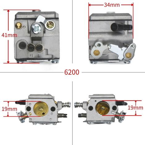 Carburateur HUSQVARNA 6200 62CC 503281611 503281605 pour tronçonneuse - Produit très demandé (1/4)