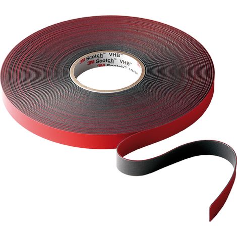 3M VHB 4611FBL  Cinta Doble Cara Estructural Gris 19mm × 3m 19mm × 3m19mm × 3m