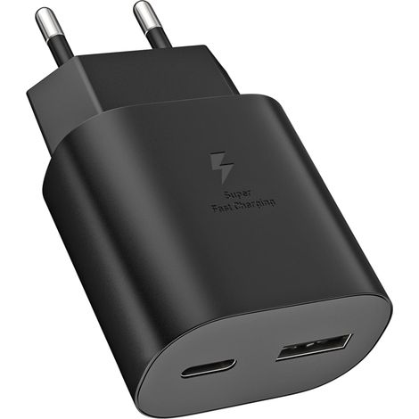 25W USBC Chargeur Rapide 2Port PD+QC Chargeur Multi pour S26 (1/5)