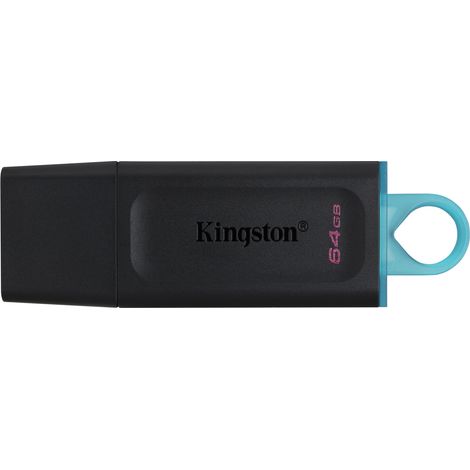 Kingston Pen Drive DataTraveler Exodia DTX 64 GB, Nero