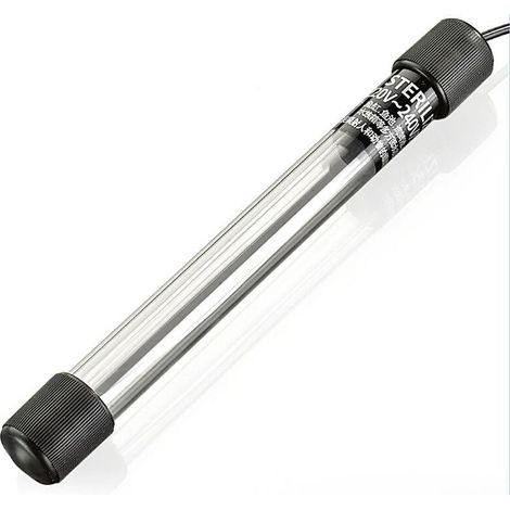 lumière UV submersible, lampe stérilisateur UV clarificateur d'eau, lampe stérilisateur imperméable pour aquarium, étang, piscine (1/4)