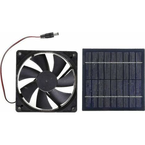 20-W-Solar-Abluftventilator, Mini-Ventilator mit Solarpanel (1/4)