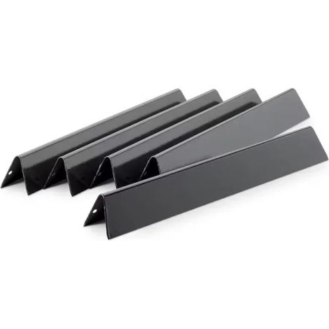 Ensemble de 5 Barres Flavorizer en Acier Émaillé pour Genesis 300 (Commande de Brûleurs en Façade) Weber Réf. 7621 (1/2)