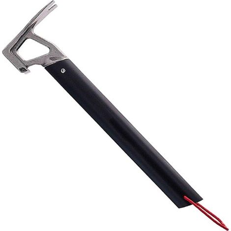 Camping Hammer, Multifonction Camping en Plein air Mallet Aluminium Tente Marteau avec Tente pieu Remover