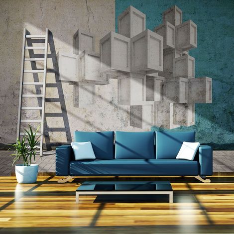 Papier Peint "Street Art : Illusion D'optique" 309 x 400 cm (1/2)