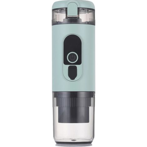 Cafetière Portable, Pression de 20 BAR, Charge Rapide USB-C, vert clair (1/2)