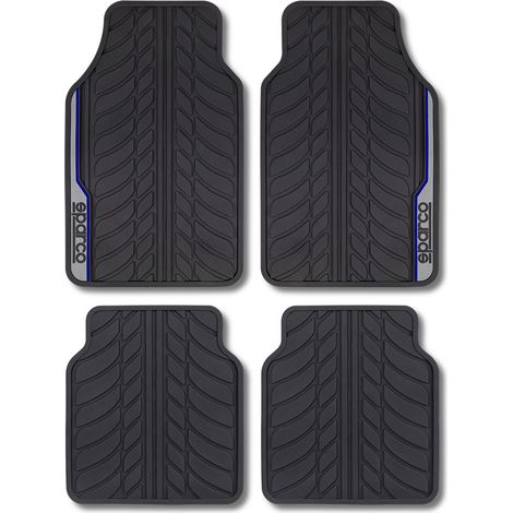 Tapis PVC - Bande Bleue (1/5)