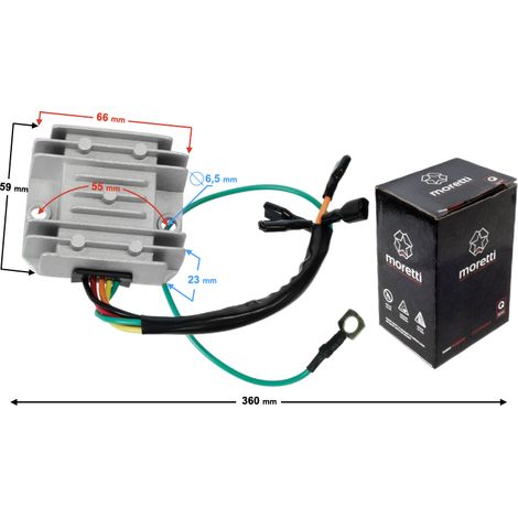 Spannungsregler für Moped, 5 Kabel (1/3)