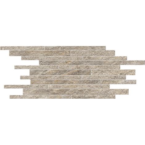 Parement carrelage effet Pierre Quartzite Gris Argent 60x30x0,9 cm Salvero (vendu par carton de 0,72 m²) - RO'MA CARRELAGE