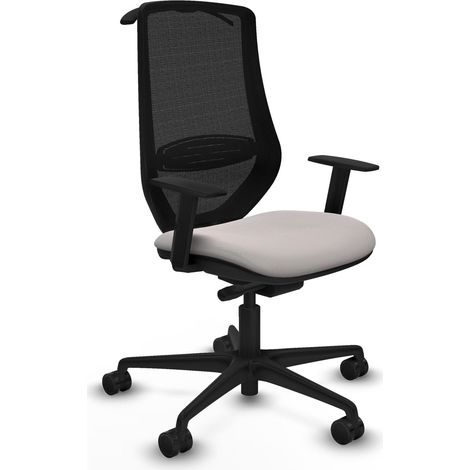Piqueras y Crespo D036N0H Chaise de Bureau Blanc Confortable