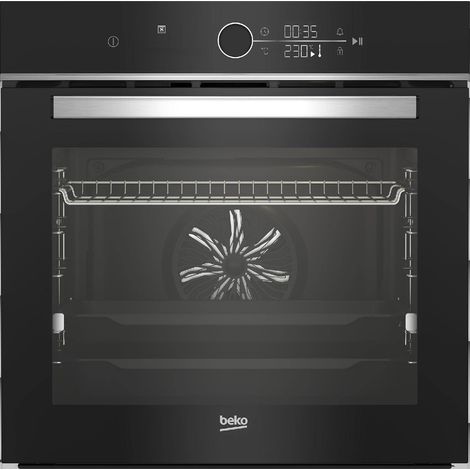 Beko 7757883865 bPRO500 Forno da incasso Multifunzione 72 L Classe A+ 13 Funzioni con Funzione Pizza e Pulizia a Vapore Hydroclean ECO (59.4x56.7x59.5 cm) colore Nero (1/5)