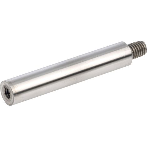 CROSO Verbindungsstift mit Gewindebohrung, ø 12 mm, Länge 75 mm,Edelstahl V2A
