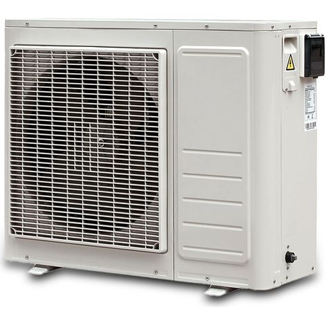 Piscine Center O'Clair – Pompe à chaleur piscine 10 kW réversible – Pour bassins jusqu'à 60 m³ – Débit minimum 4.8 m³/h – Pilotable par application smartphone (1/5)