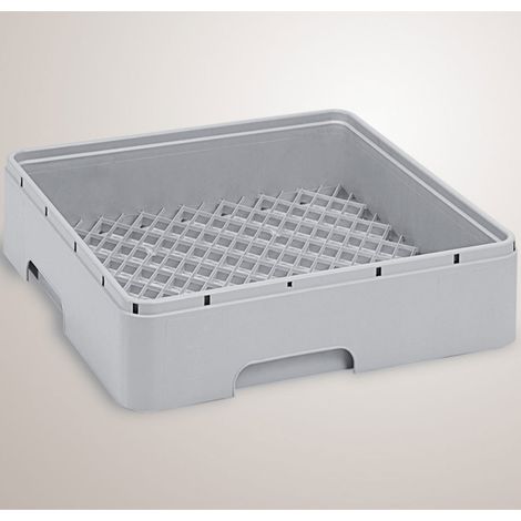 Casier de lavage verres - 450x450mm - polypro. - Diamond