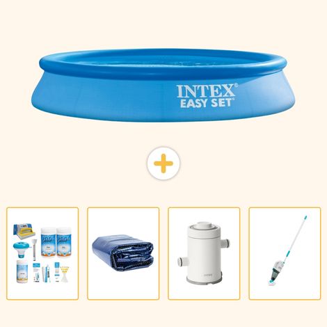Intex Piscine Easy Set Ronde - 305x61 cm - 5-pièces  S136 (1/5)