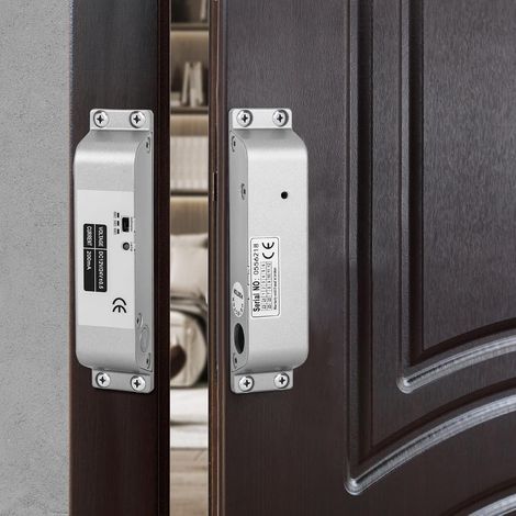 Serrure électrique Drop DC 12 V avec retard de temporisation Fail Safe NC Mode Serrure de porte électrique Serrure électronique Serrure de sécurité Serrure de sécurité de contrôle (1/5)