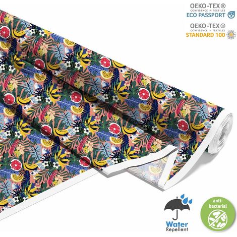 TESSUTI DECORATIVI PER ESTERNI OXFORD - motivo estivo DX9070 (1/5)