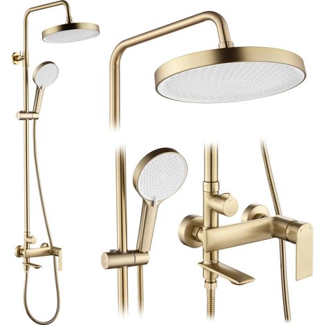 KIT DE DOUCHE REA VENETA BRUSH GOLD (1/5)