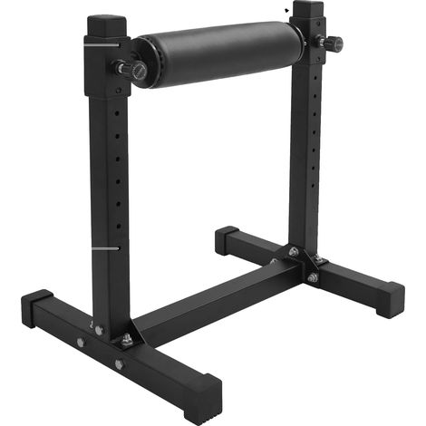 Split quat, altura ajustable, diseño duradero, negro. (1/2)