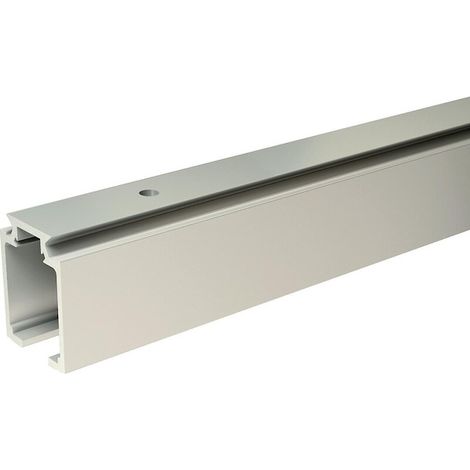 Mantion – Rail aluminium SAF 80 – 3 m – Capacité 40-80 kg – Pour volets coulissants – Résistance à la corrosion