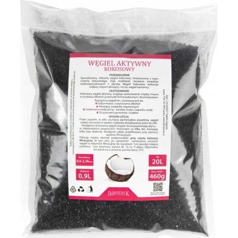 CARBONE ATTIVO DI COCCO DISTILLAZIONE 0,9L
