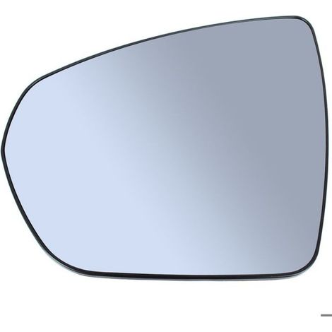 Insert Retroviseur Chauffant - Gauche - Convexe - Blanc - Peugeot 3008 II 2016-2023 - Opel Grandland X 2017-2022 (1/5)