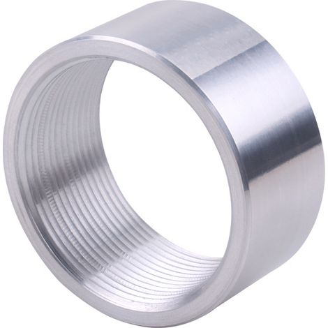 Direct sales of 2-inch NPT internal thread aluminum welded pipe fittings and aluminum alloy welded fittings (1/4)