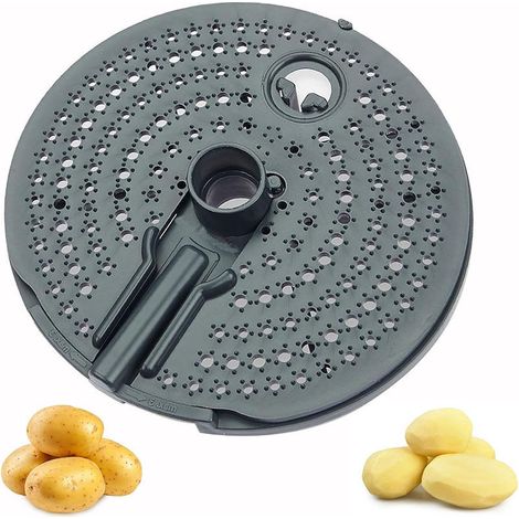 Éplucheur de pommes de terre pour Thermomix TM5 TM6 TM31 , éplucheur de pommes de terre avec râpe en plastique , accessoires Thermomix pour éplucher les pommes de terre, les carottes et les