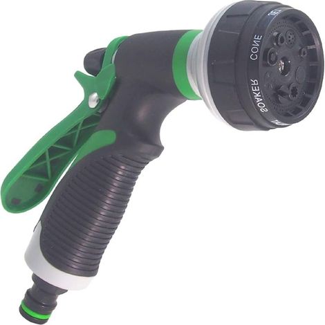 2Pcs Watering Gun, Watering Gun, 8 Irrigation Modes Multifunctional Garden Sprayer, Comfort Plastic Spray Gun, Ideal Car Washer, Lawn and Garden Watering (1/5)