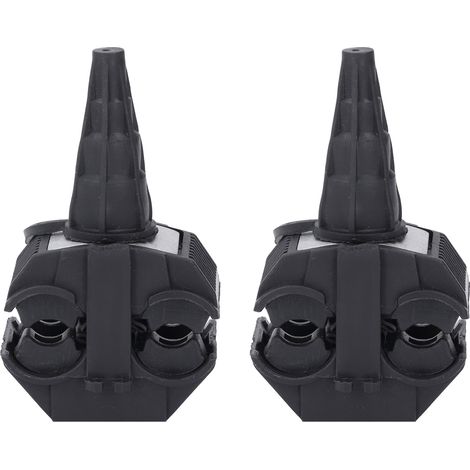 Lot de 2 connecteurs d'isolation perçants 1KV sans dénudage mise à la terre isolés pour câbles basse haute tension JJC 5 (1/5)