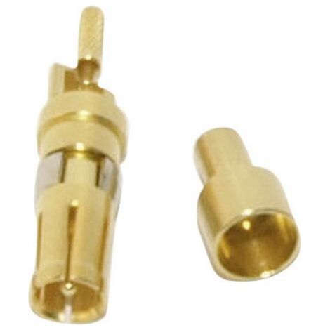 N/A à sertir, à souder Conec 132J30019X pour RG 179B/U - RG 187A/U doré 1 pc(s) (1/3)