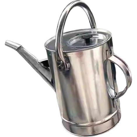 Carafe à huile avec bec verseur, couvercle étanche et poignée, récipient en métal, distributeur d'huile (1/5)