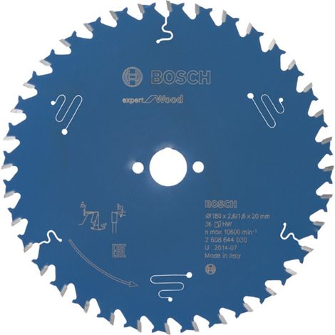 Bosch Kreissägeblatt Expert for Wood 180 x 20 x 2,6 mm 36 (1/5)