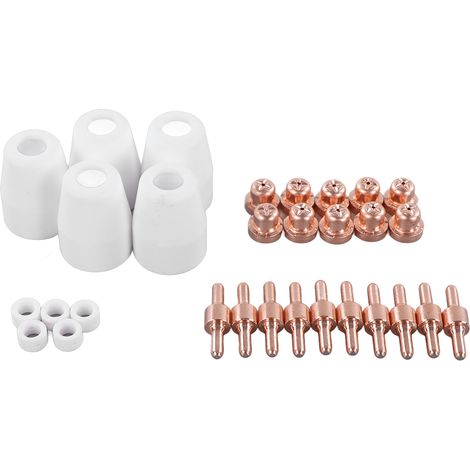 Kit de 60 buses de torche consommables de remplacement pour torche de découpe plasma PT31 LG40 (1/5)