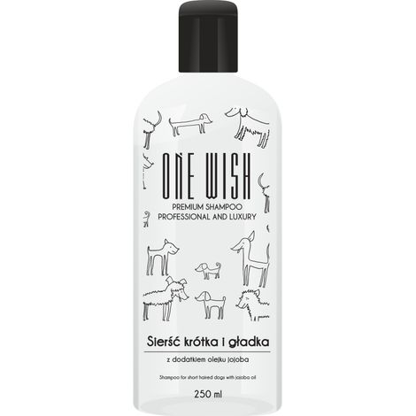 Champú ONE wish para pelo corto y liso 250 ml (1/2)