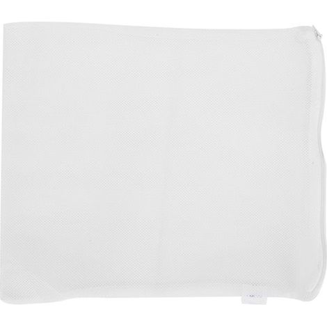 BelleRise – 10 Aquarienfilterbeutel – Reißverschluss – Wiederverwendbar – 32 × 27 cm – Weiß (1/5)