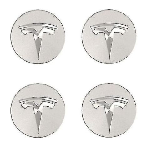 4-teiliges Radnabenkappen-Set für Tesla Model 3/x/s/y (Tesla-Zubehör)