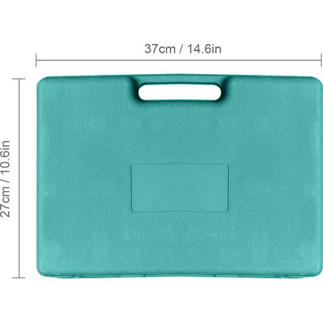 Juego de 10 herramientas de jardinería de acero inoxidable con estuche de transporte - Kit de jardinería resistente - Regalo ideal para jardineros