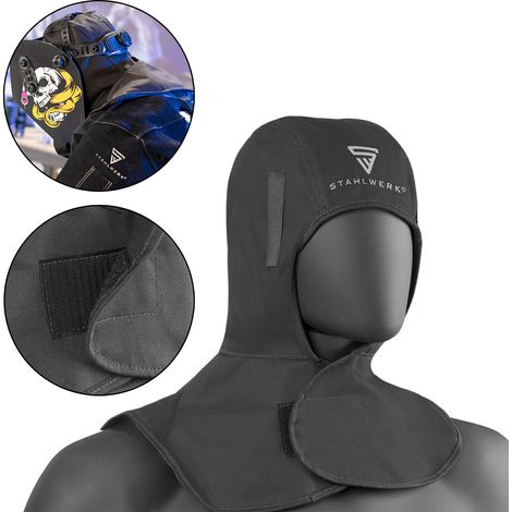 STAHLWERK Cagoule de soudage Vêtements de protection ignifugés pour le soudage (1/5)