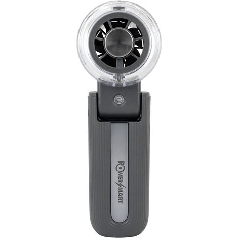 PowerSmart Ventilateur brumisateur portable 3 en 1 avec plaque de refroidissement glacée, Gris (1/5)
