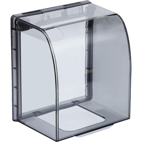 Couvercle De Prise Étanche Pour Extérieur - Protection En Plastique Résistant Aux Intempéries - Pour Prises Murales Jardin Terrasse Balcon Salle De Bain Cuisine - Lot De 1
