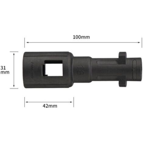 Adaptateur de raccord à baïonnette pour nettoyeur haute pression – Compatible Lavor Kew Nilfisk Alto vers Karcher série K – Matériaux durables (1/3)