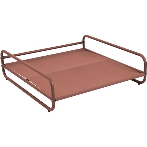 Structure pour fauteuil et pouf de salon jardin modulable terracotta - Mixi (1/5)