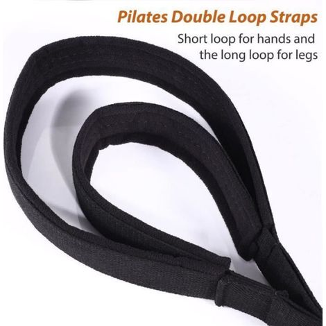 Pedales De Traction - Pour Exercices De Yoga Et De Fitness - Anneaux Doubles - Usage Intérieur - 1 Pièce (1/4)
