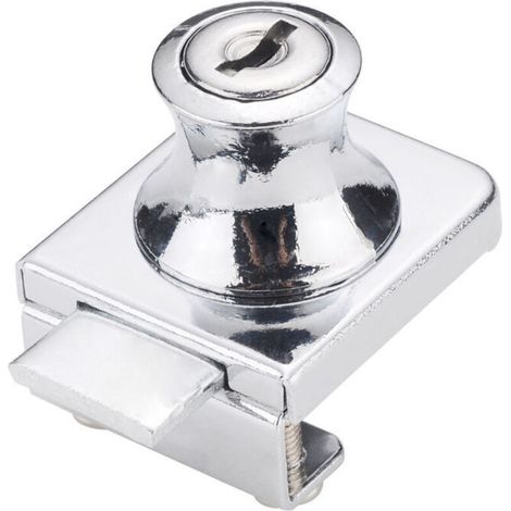 Verrou à bouton,Loquet de verrouillage de sécurité avec targette en laiton épais pur, loquet de portail ultra résistant, noir (1/5)