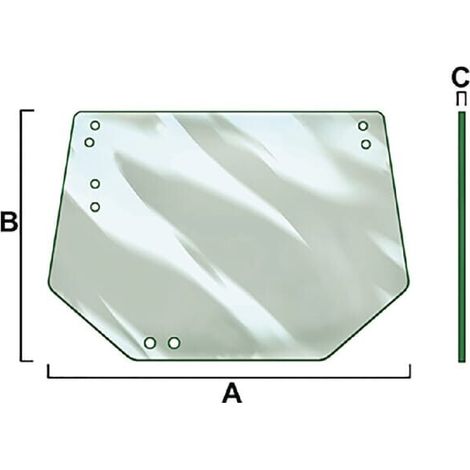 Vitre de cabine VAPORMATIC VPM7193