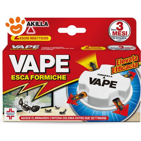 Vape Esca per Formiche - Confezione 2 Pezzi -