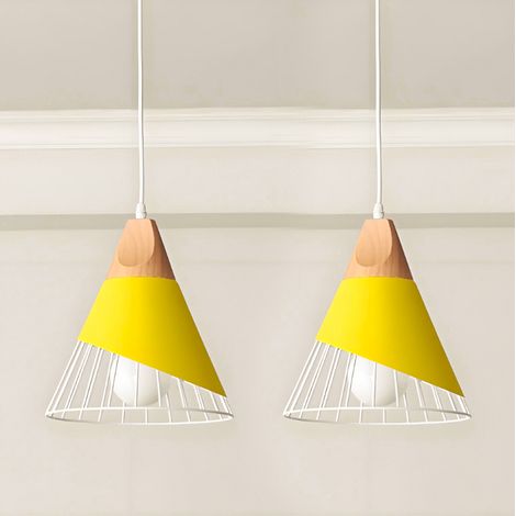 Suspension vintage, plafonnier industriel en métal, lustre moderne avec ampoule, suspension pour salle à manger, café, lumière chaude 3000 K (1/5)