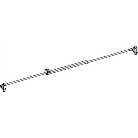 Echafaudages Stéphanois – Croisillon extensible galvanisé – Accessoire pour échafaudage – Longueur réglable 2,25 à 4 m – Poids 17Kg