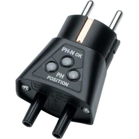 MULTIMETRIX MMXP01101997Z ADAPTADOR PROBADOR DE ENCHUFES, 127 V, NEGRO